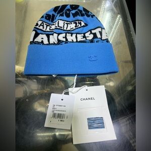 Chanel X Manchester City Beanie NWT
